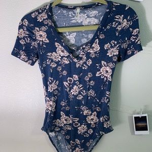 Floral bodysuit